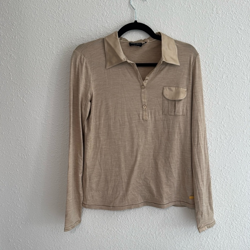 Giorgio Armani long sleeve collared shirt with pocket